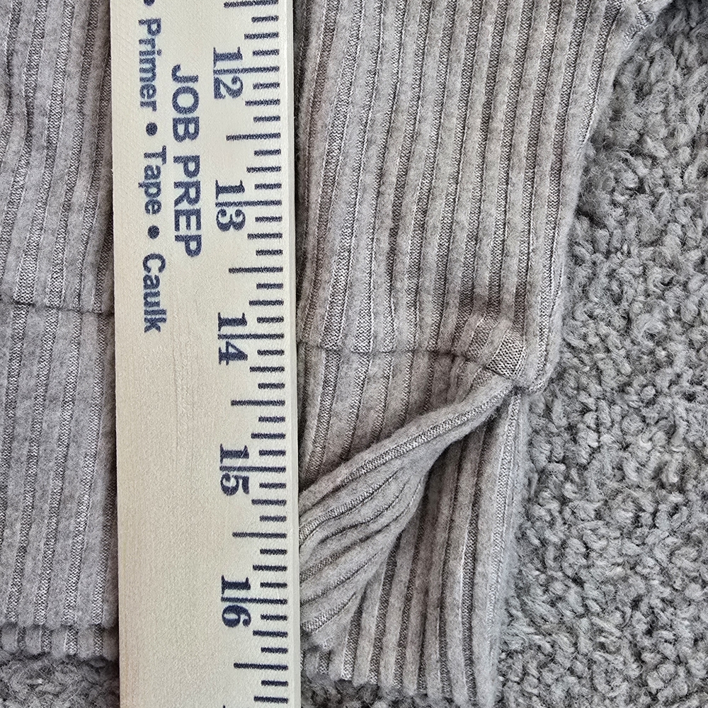 ALO Yoga Muse Hoodie Gravel Heather Cropped Sz Small - Picture 8 of 10